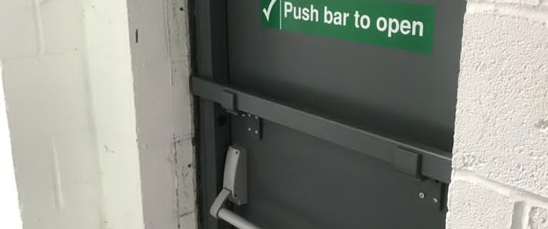 steel emergency door